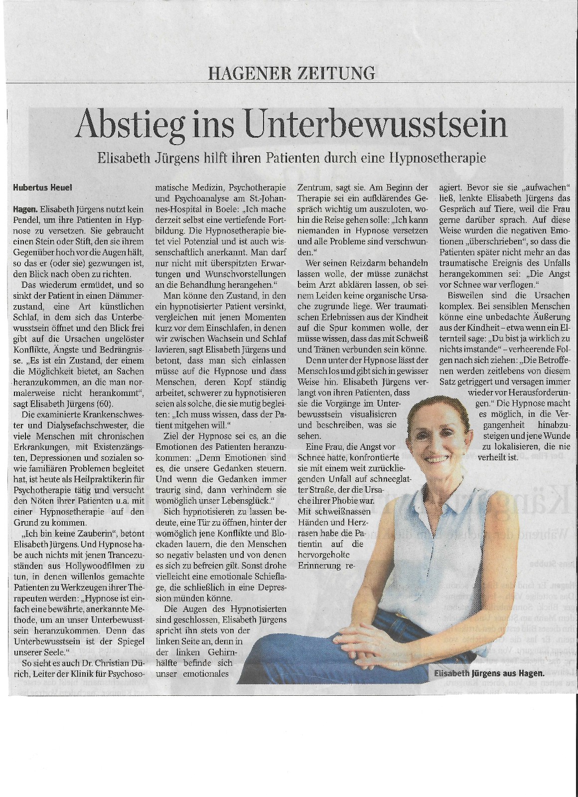 Westfalenpost-Artikel 2022